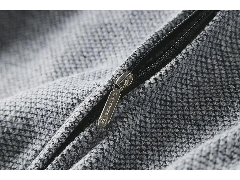 Men's Autumn/Winter Thick Hooded Knitted Cardigan Sweater Jacket