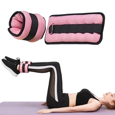 0.25KG/0.5KG Her Parça Ayarlanabilir Bacak Ayak Bileği Bilek Kum Torbası Ağırlık Eğitim Kum Torbası Sarar Gücü Fitness Ekipmanları