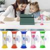 Hourglass Sand Timer Kids Toothbrush Timer 2 Minutes Efficient Time Management Hourglass with Suction Cup for Home