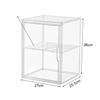 Neue große Aufbewahrungsbox Organizer für Figuren Acrylbox Klare Blind Box Vitrine Make-up Organizer für Tasche