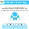 Hundesko Sandaler til Varm Asfalt Udendørs Skridsikre Vandtætte Hundestøvler Støvler til Vinter Sne & Sommer Varmt Vejr