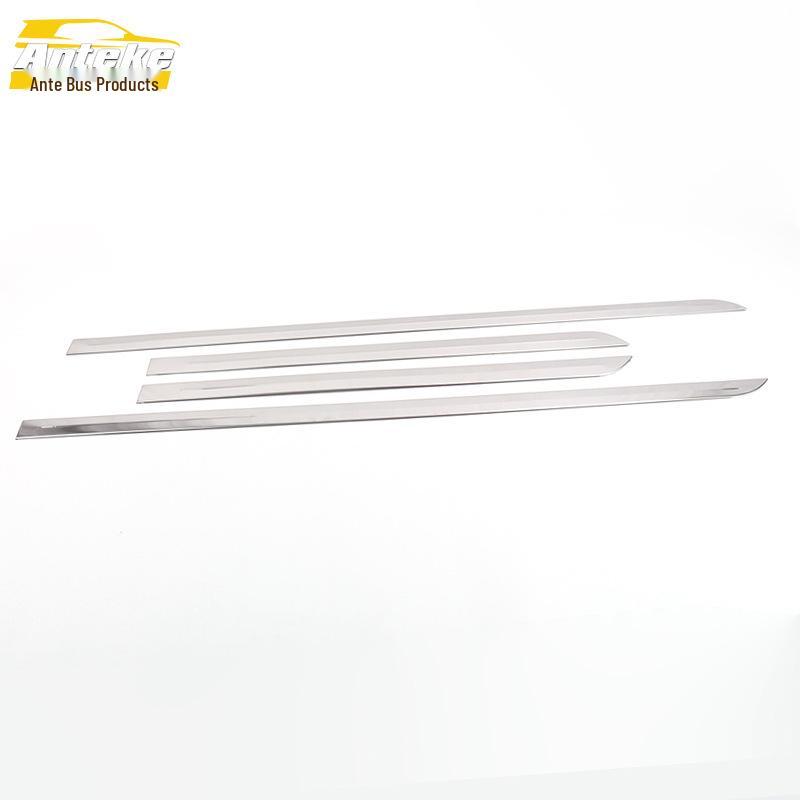 Haima S7 Stainless Steel Door Edge Protector Strip - Anti-Scratch Decorative Stickers