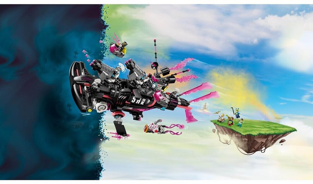 LEGO конструктор DREAMZzz – Подводная лодка кошмарной акулы (71500)