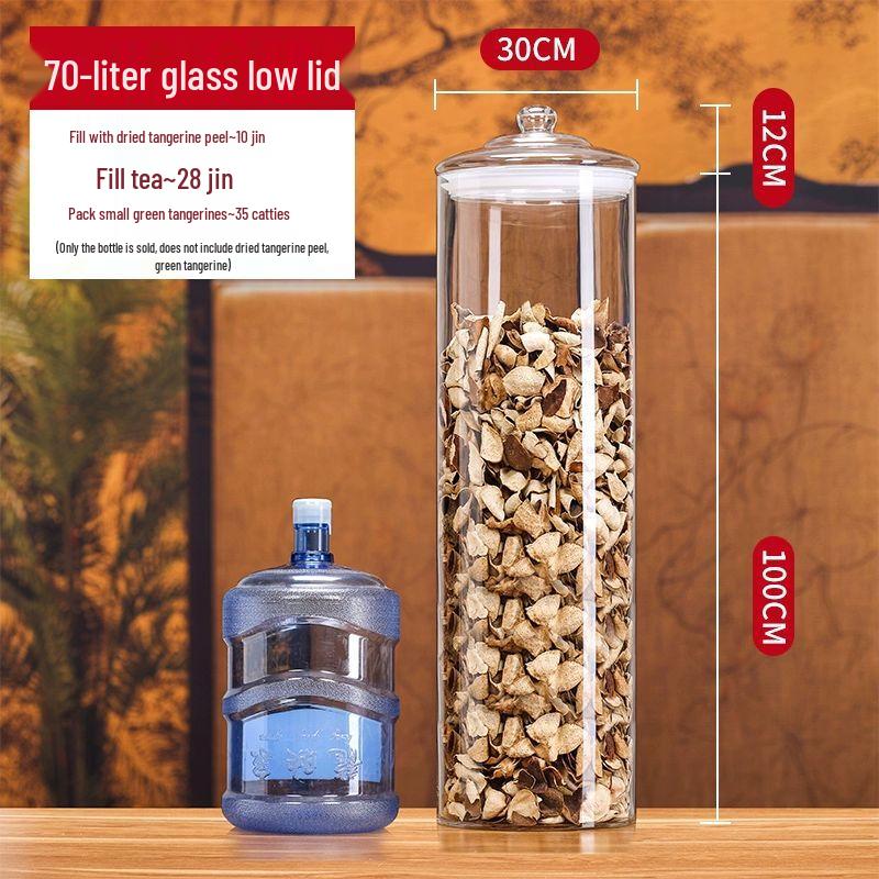 

Герметичная стеклянная банка для хранения