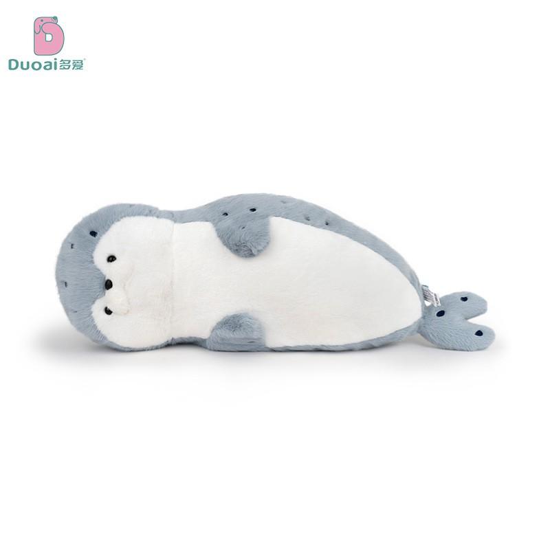 Cute Plush Sea Otter Seal Stuffed Animal Soft Pillow Comfort Sleep Birthday Gift