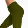 Damen Bubble Hip Lifting Übung Fitness Laufen Yogahose mit hoher Taille
