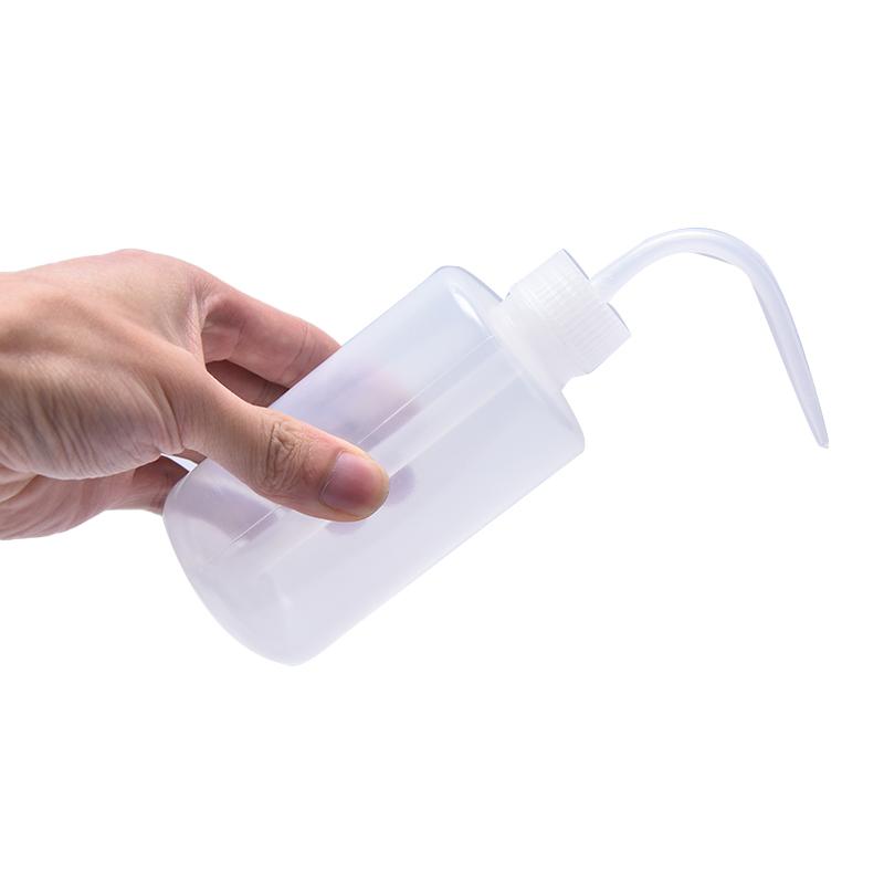 Eyebrow Eyelash Cleaning Washing Bottle Elbow Long Tube Bottle Flower Waterer