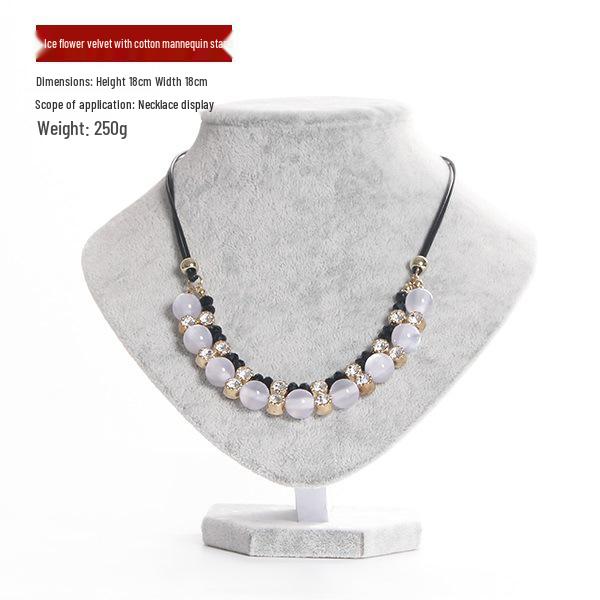 Pendant Necklace Display Stand Mannequin Jewelry Holder