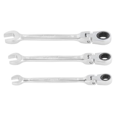 TONE Oscillating Ratchet Box Wrench Set RMF300 3 Items Contents
