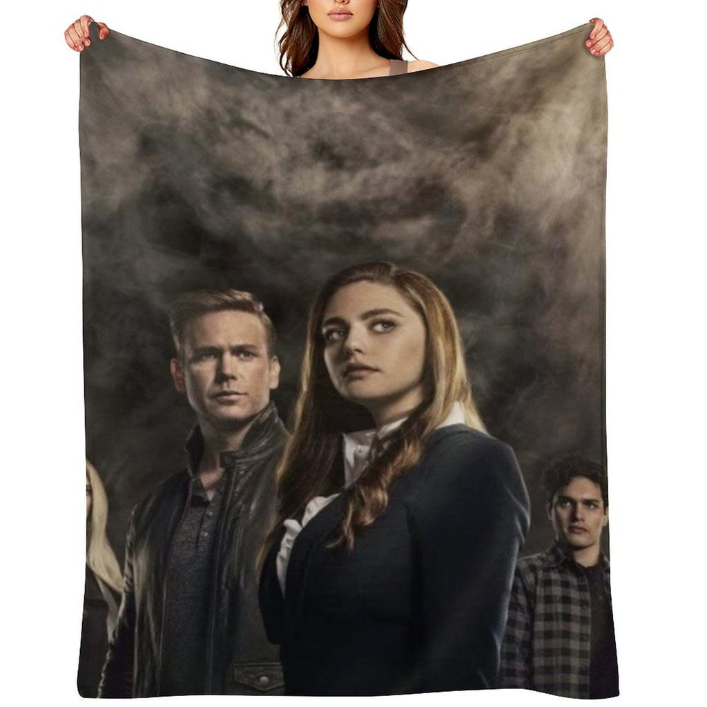 Legacies Film Noir Season 2 Throw Blanket Flannel Fabric Decorative Sofa Giant Sofa Hairys Blankets