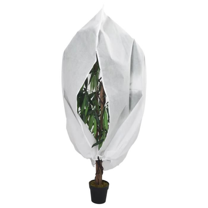 VidaXL Housses de protection pour plantes avec fermeture éclair 2 pcs 3203522