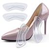 Gel Heel Protectors for Women 1 Pair Non Slip Silicone Foot Cushion Pads Foot Care for High Heels Party Wear