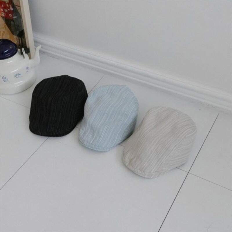 Women s Flat Thin Men s Hunting Cap Hat C8096_Beige