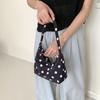 Korean Version of Casual and Fashionable Nylon Handbag, New Women's Commuting Niche Wave Point Armpit Bag