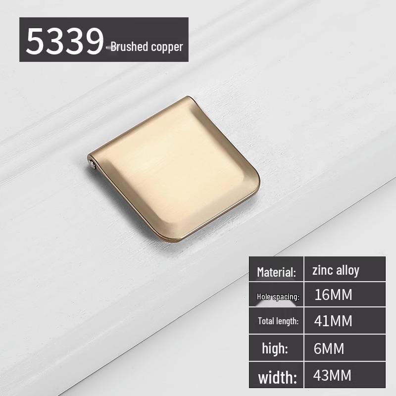 Moderner europäischer Stil, unsichtbarer Schrankgriff ohne Bohren