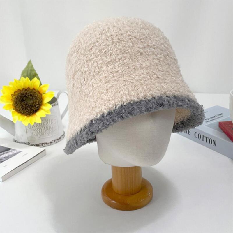 Skaie Winter Hat Women s Brim Hat Fleece Outdoor black