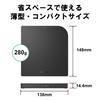 [.co.jp Exclusive] Buffalo USB3.2 (Gen1)/3.0 External DVD/CD Drive Writing Software Bus Powered (Power Supply Cable Included) Thin Portable Domestic M