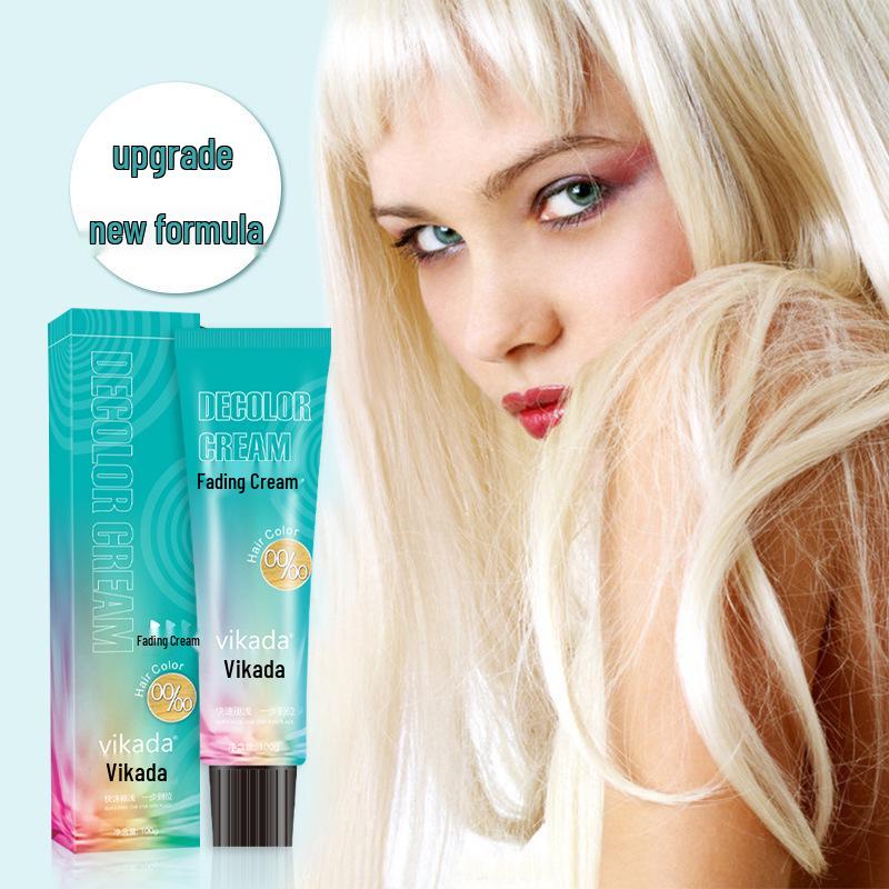 VIKADA 9-Level Hair Bleach Cream - White Gold Color Remover