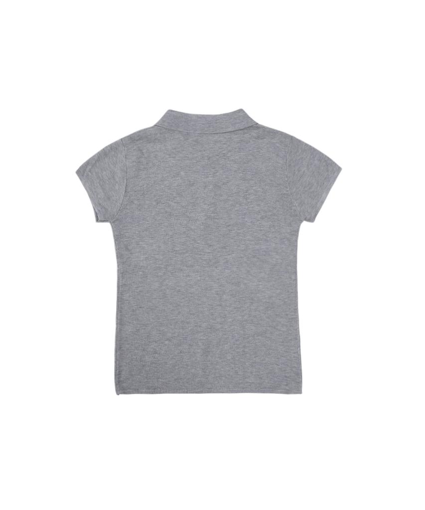 MONBIRDIE GOLF Cush Short Sleeve Polo Knit Grey