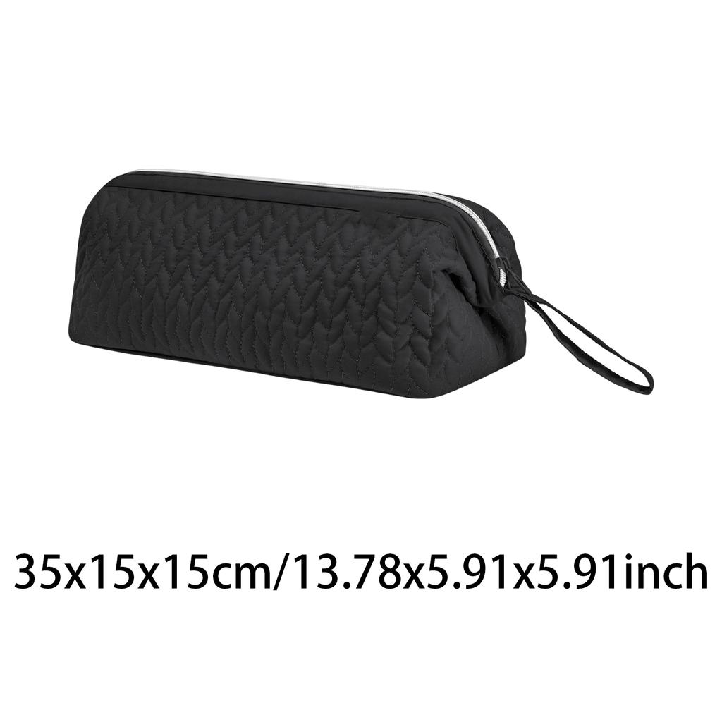 Curling Clip Protect Sleeve Zipper Closure Hair Straightener Container Hair Dryer Carrying Case for Outdoor Travel Commute