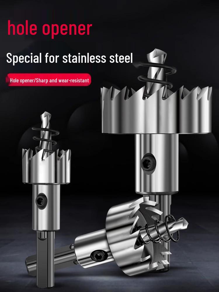 Stainless Steel High-Speed Hole Saw for Sheet Metal and Aluminum Drilling