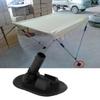 PVC Awning Sun Shelter Mount Fitting for Speedboat Fishing/ Inflatable Boat Marine Hardware Black Gray