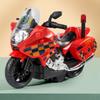 Alloy Inertia Motorcycle Model With Alloy And Plastic Materials For Kids Collectors
