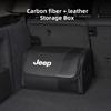 Für Jeep Auto Kofferraum Organizer Box Große Kapazität Werkzeug Aufbewahrungstasche Für Jeep Renegade Wagoneer Avenger Recon Wrangler JK Gladiat