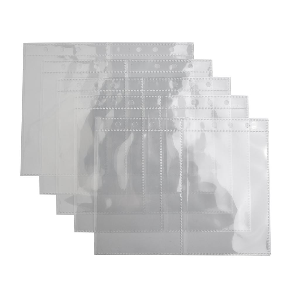 10pcs A5 Binder Sleeves A5 Sleeves Cards KPOP Lomo Cards Photo Album Binder