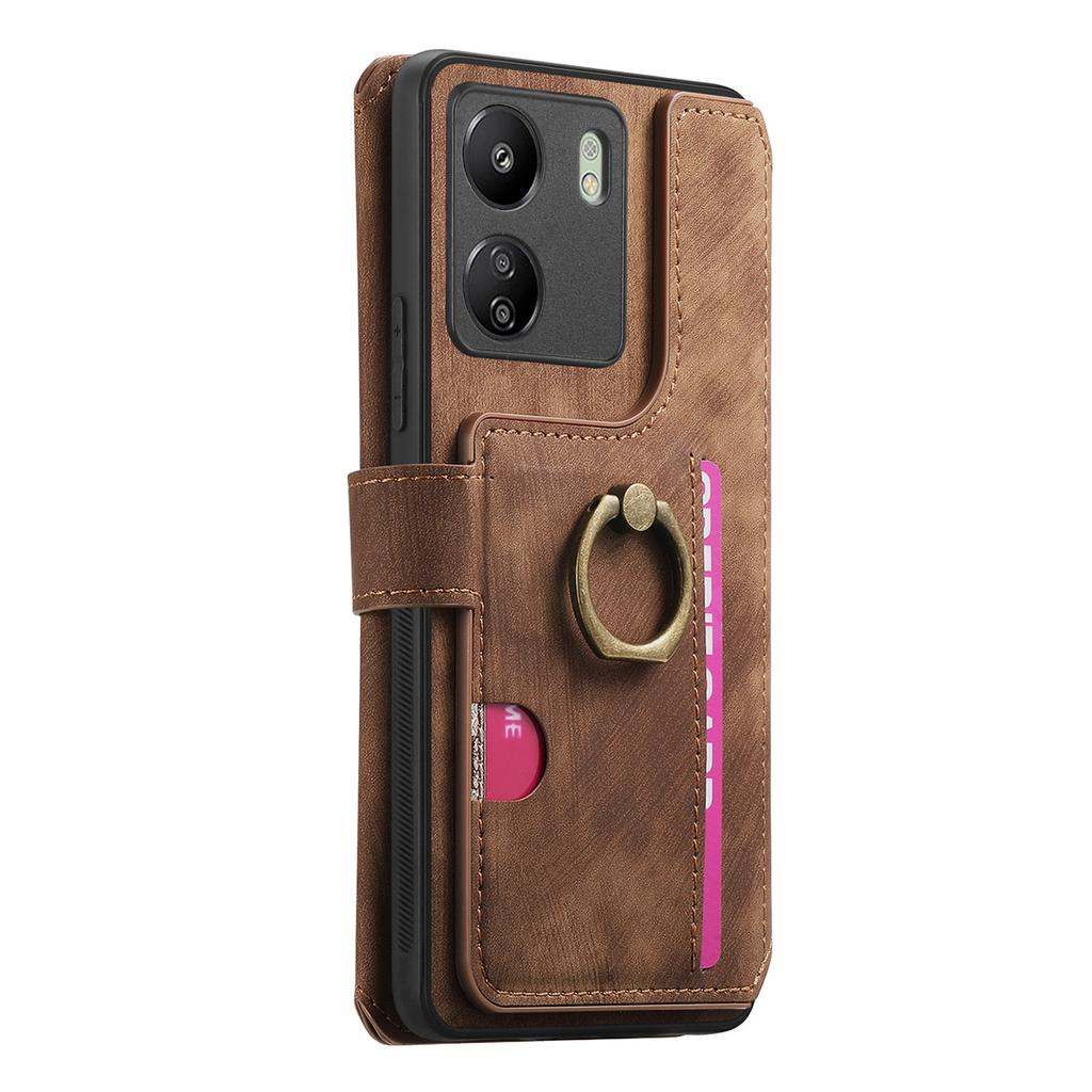 3-in-1 Luxury Leather Wallet Case for Xiaomi/Redmi series.Xiaomi 13 Lite/Poco X5/Redmi Note 12/12C...w/ Stand, Shockproof, RFID, Multi-Slot & Zipper