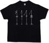 SVEFNTHORN RUNES Kids Boys Kids Boys T-Shirt Norse Nord Sleep Thorn Rune Ravens Odin