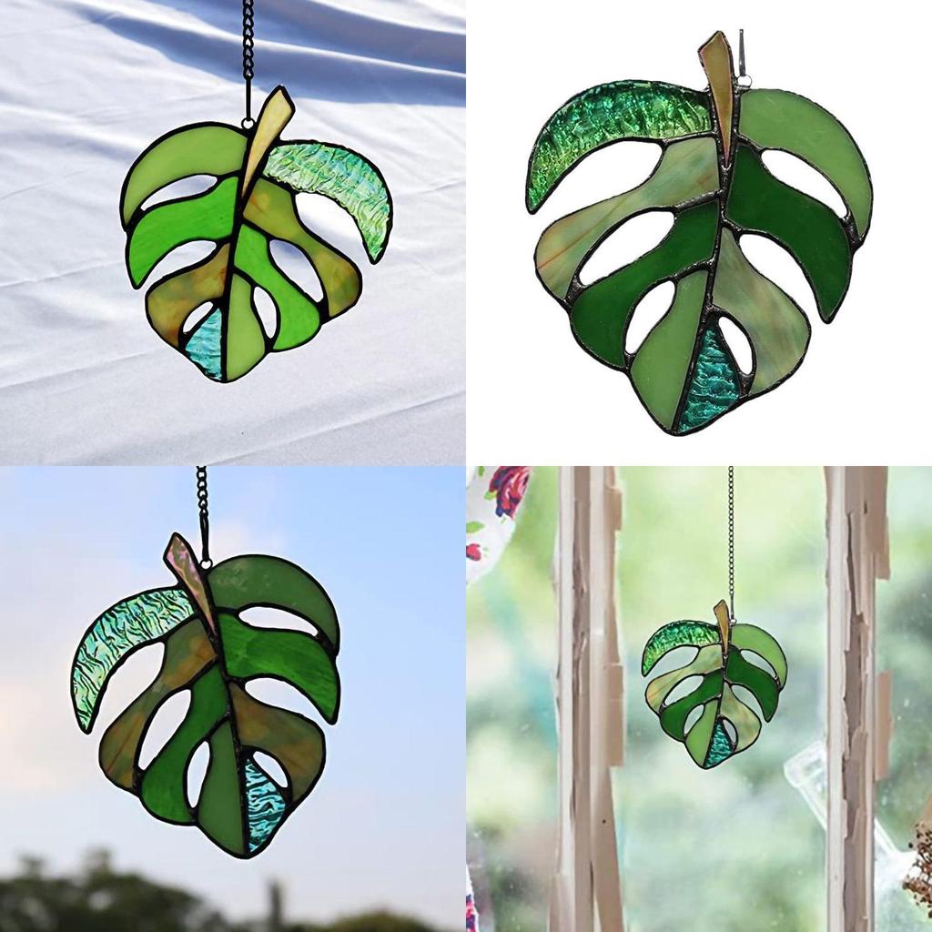 Monstera Blatt Sonnenfänger Aus Acrylmaterial Für Wandkunst Geschenk Und Feiertagsfeier