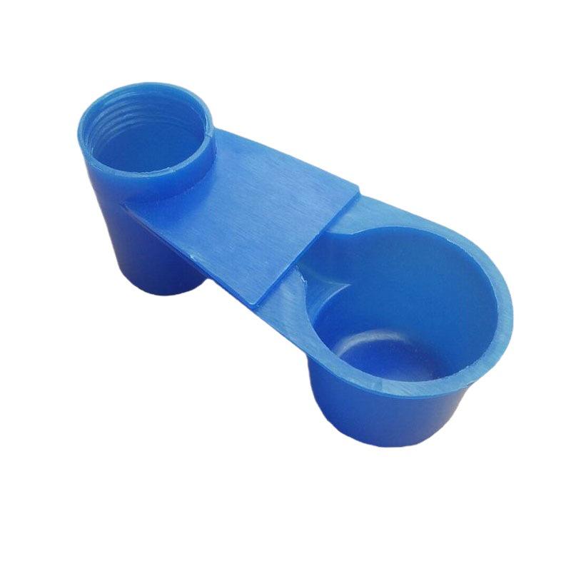 Pigeon Food and Water Dispenser with Lid - Anti-Spill Feeder Trough