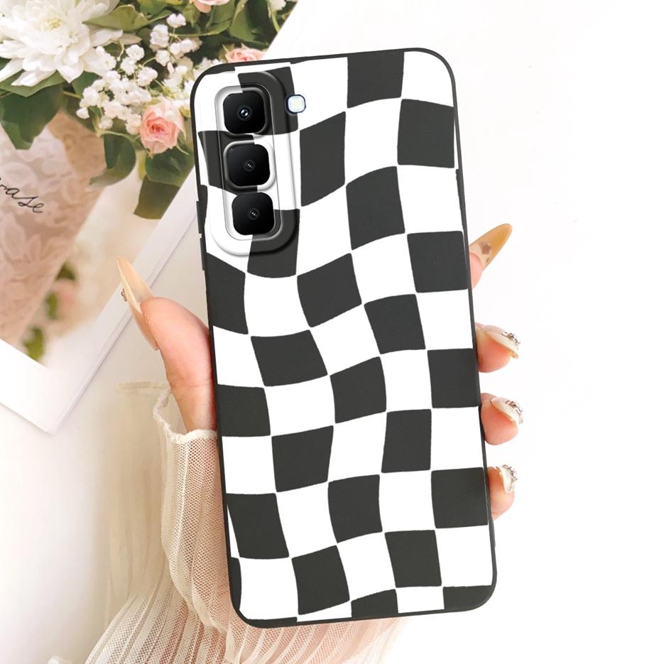 For Infinix Hot 70 5G Case X6895 X6895B Pretty Girl Sunflowers Painted Cover Soft TPU Phone Case For Infinix Hot 70 Hot70 Fundas