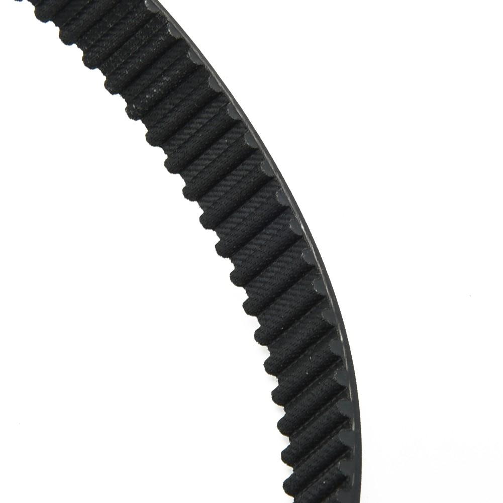 Engine Timing Belt Electric Scooter Thick Black Rubber Replacement Portable