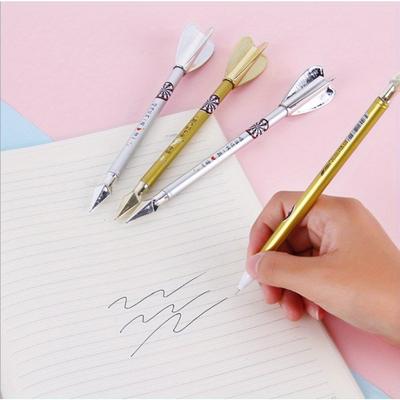 10pcs 0.5mm Creative Dart Styling Neutral Pen Weapon Series Black Water Pen Sign Pen Student Stationery Gift
