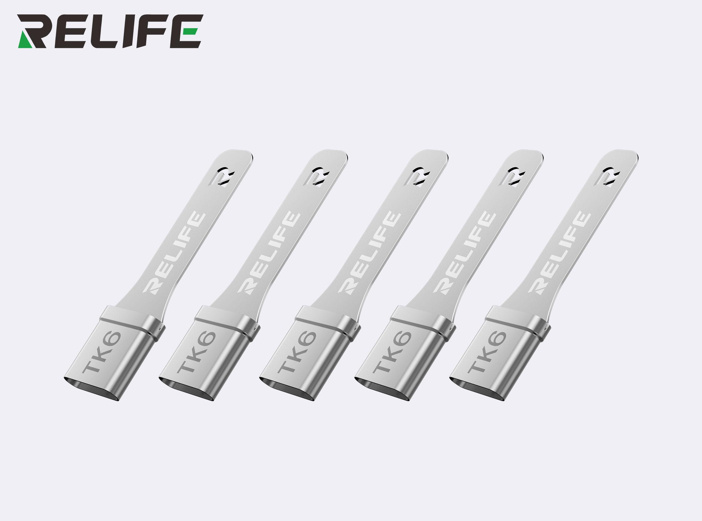 RELIFE TK6 TYPE-C Tail Plug Anti Melting Protective for Mobile Phone Tail Plug Maintenance Disassembly Welding Repair Tools