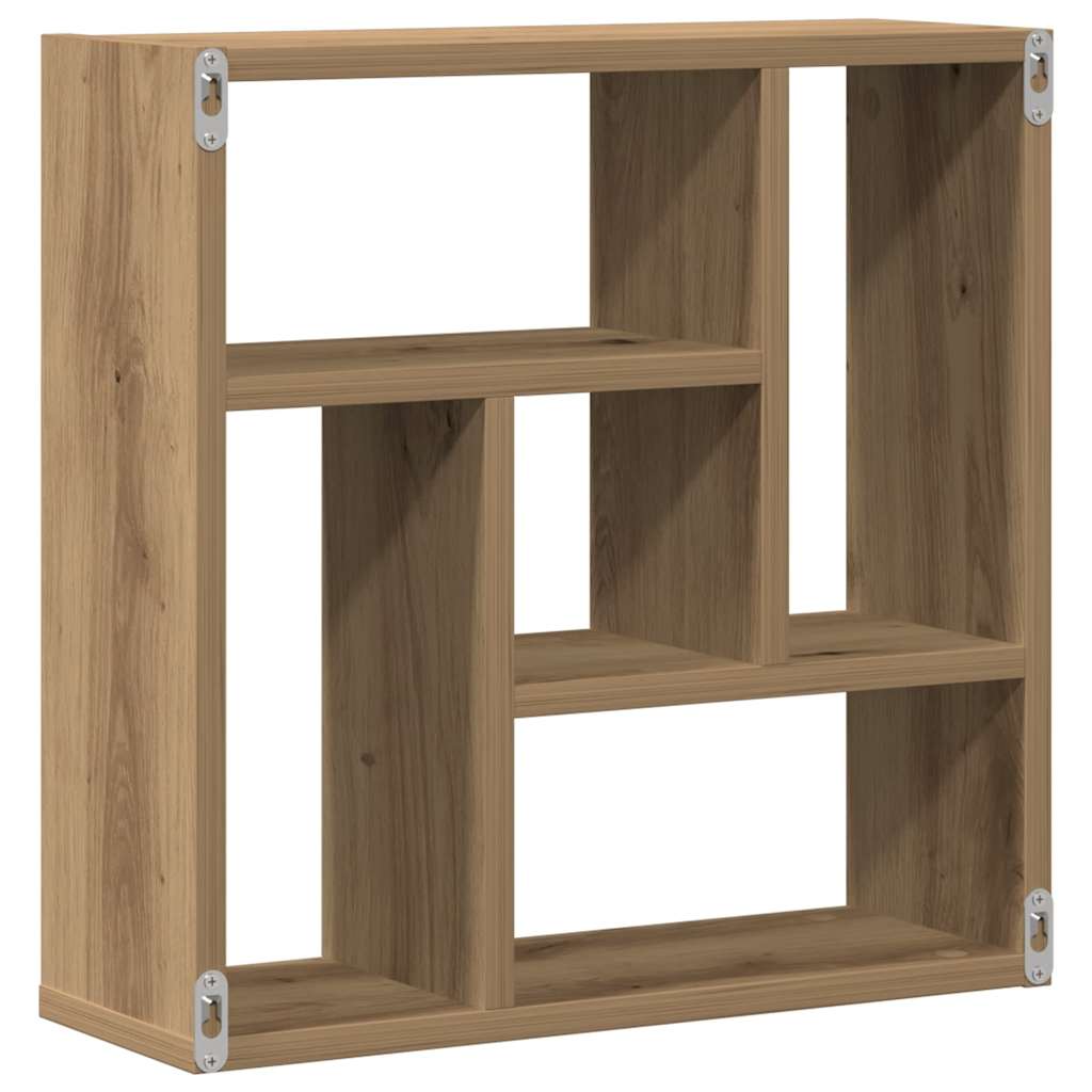 Wall Shelf Artisan Oak 45 x 16 x 45 cm Wood Based Material