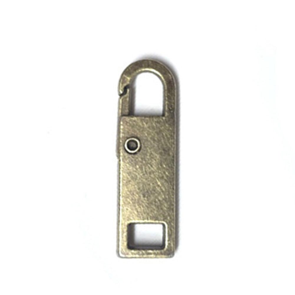 Zip Puller Slider Metal Buckle Clothing Travel Bag Suitcase Replacement Wear Resistant For Household DIY Sewing Repairing
