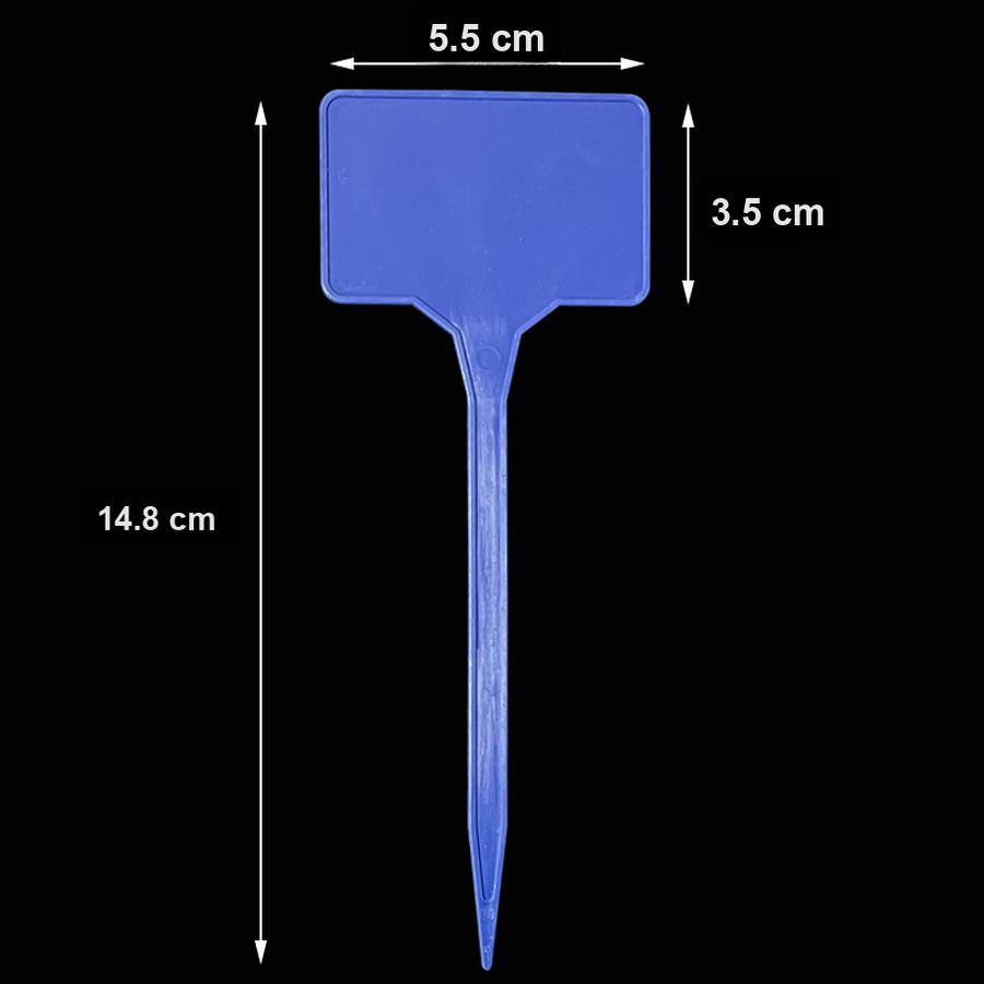 10 Stück Blumentopf Kunststoff Sukkulente Gartenmarkierer Pflanzenetikett Anhängeetikett