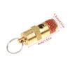 Soupape de sécurité de surpression pour compresseur d'air mâle 1/4'' NPT Raccord d'entrée fileté Soupape de pression 125Psi-270Psi Soupape de sécurité