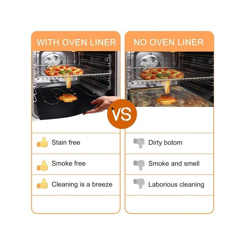 Oven Liners, Thick Heat Resistant Non-Stick