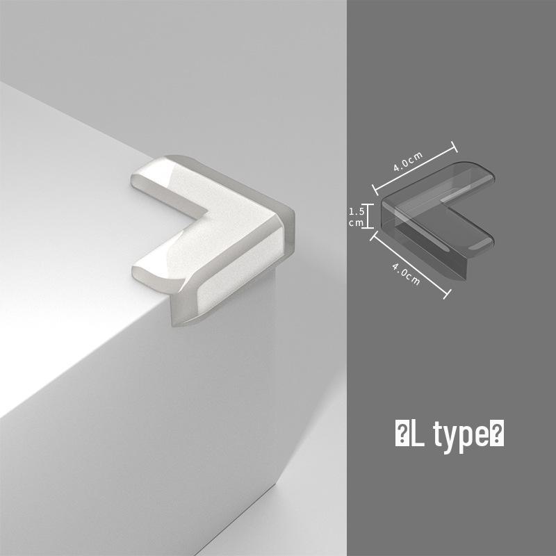 Soft Transparent Corner Protectors for Children's Safety - Infant and Toddler Anti-Collision Table Edge Guards