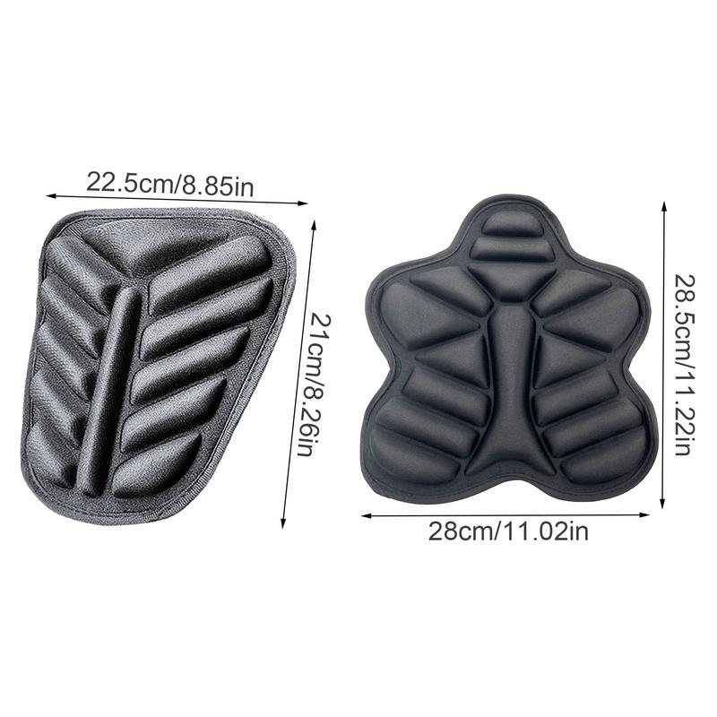 3D Motorcycle Seat Cushion Motorbike Pillow Pad Anti Cover Slip Gel Seat Cushion Durable Sunscreen Comfort Gel Foam Seat Pad