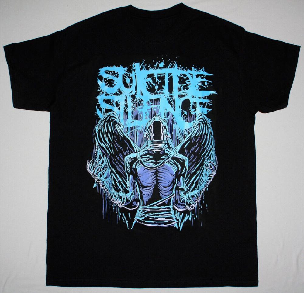 Live & Mental Suicide Silence Shirt Short Sleeve Black Unisex T-Shirt XXL
