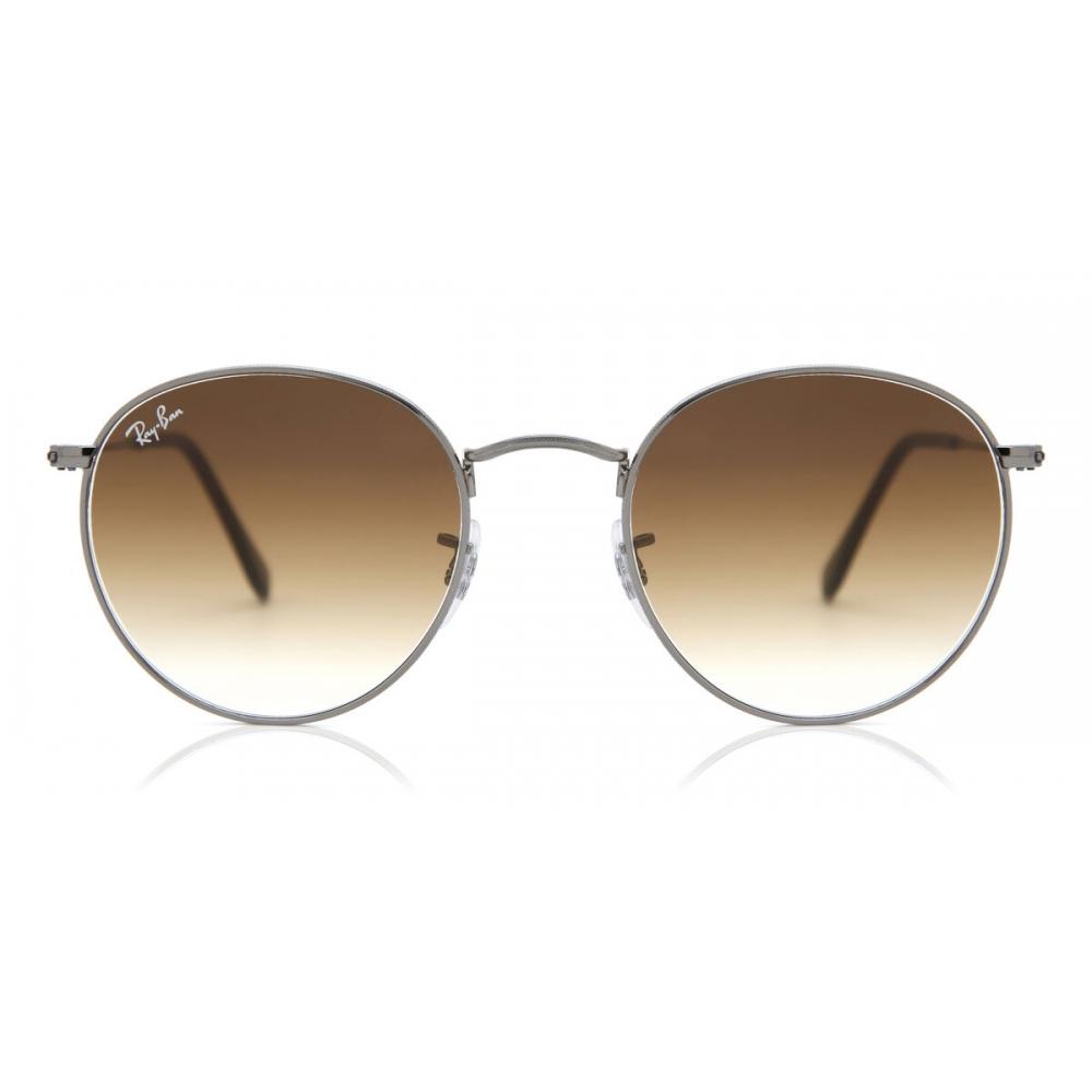 Ray Ban Rb3447n Round Metal 004 51 Men Sunglasses