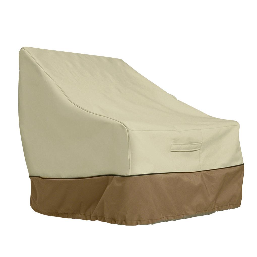Outdoor Chair Cover Furniture Rattan Dustproof Covers Bench Adjustable Drawstring Protector Organizer Outdoor Patio Accessories