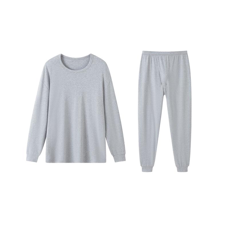 

Yiershuang Men s Plus Size 3-Layer Thickened Cotton Thermal Underwear Set 6XL (approx. 286-330 lbs)