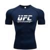 T-shirt Respect The Fight Men's Short Sleeve Ultimate Fighting Championship Training Tops