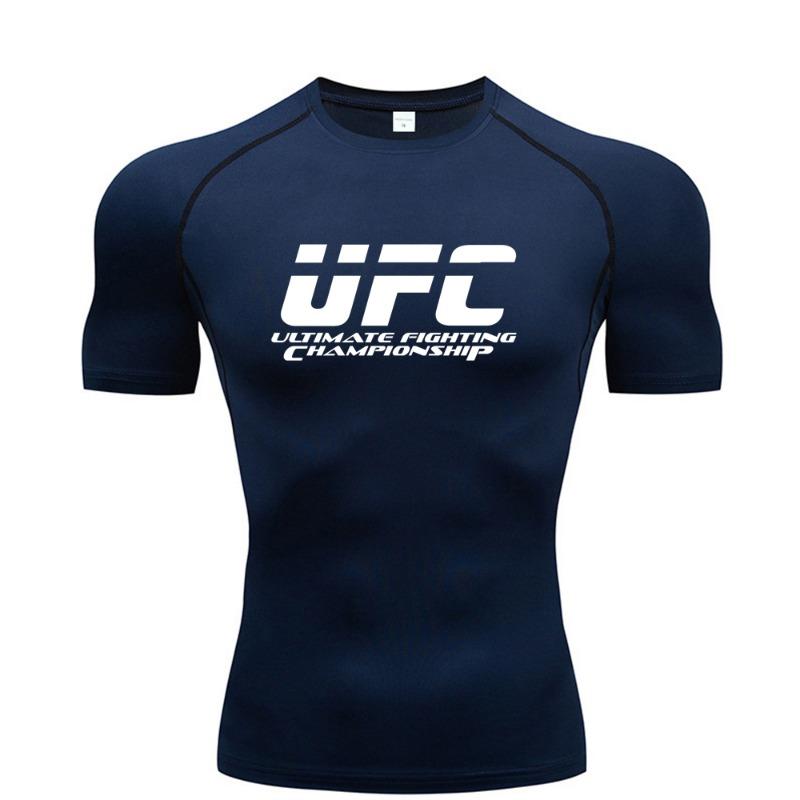 T-shirt Respect The Fight Men's Short Sleeve Ultimate Fighting Championship Training Tops
